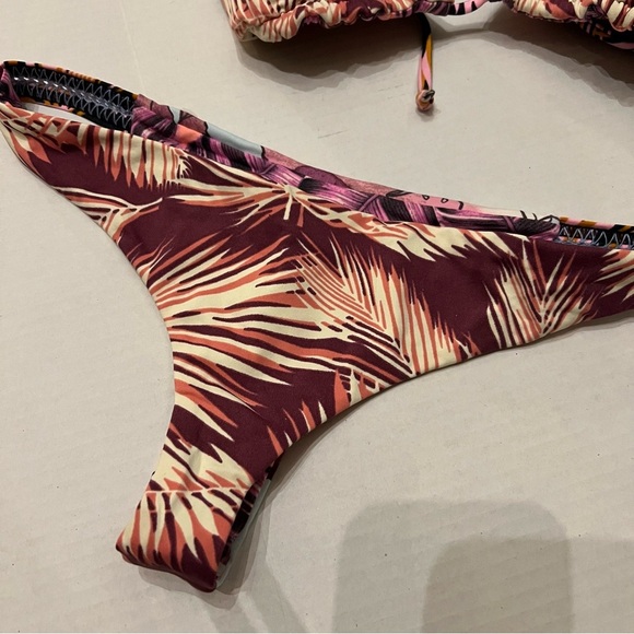 Maaji Reversible Bikini Pink and Black Women's Bikini NWOT - Picture 9 of 12